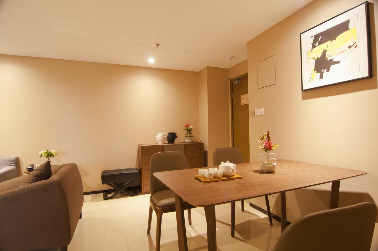 Home Plus Suite Hotel And Apartment Wuhan Esterno foto