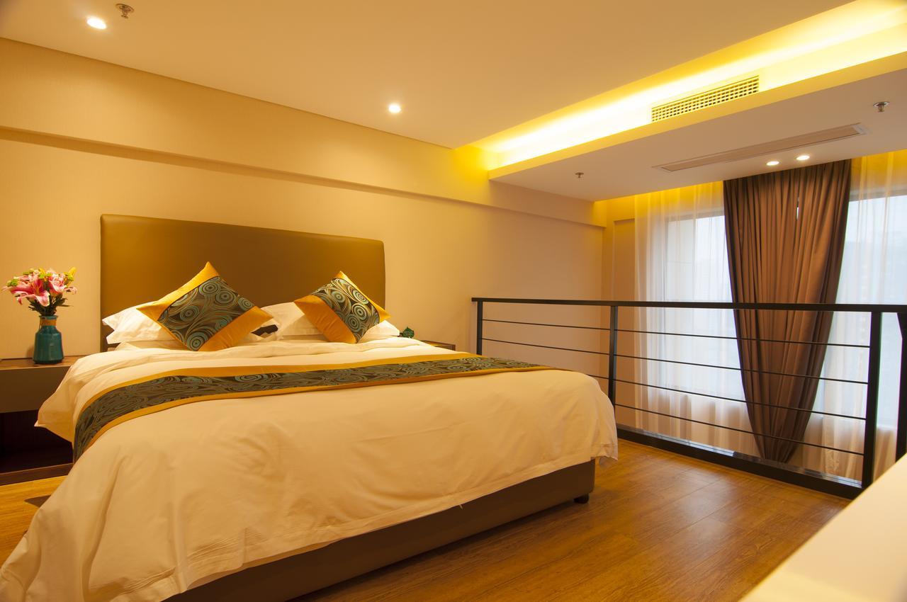 Home Plus Suite Hotel And Apartment Wuhan Esterno foto